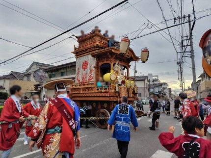 今年の川越祭りの様子