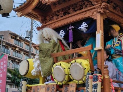 今年の川越祭りの様子