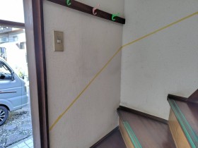 取り付け位置を打合せします