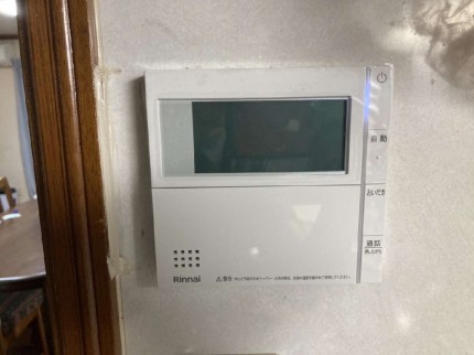 設置後のリモコンの様子