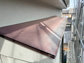 施工前の霧除けの様子
