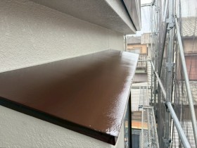 上塗り完了