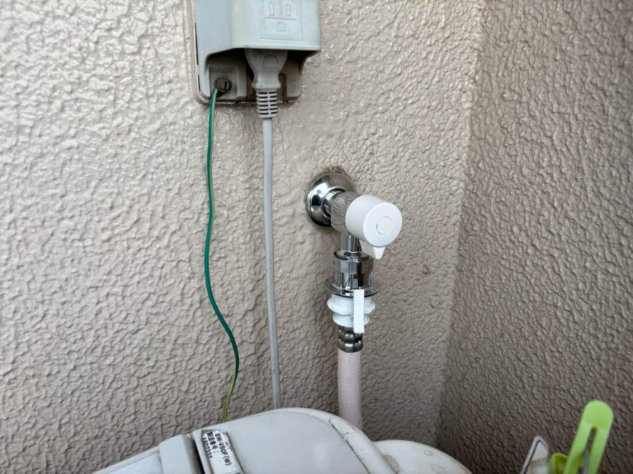 新しく設置した水栓