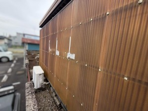 施工前の波板の様子