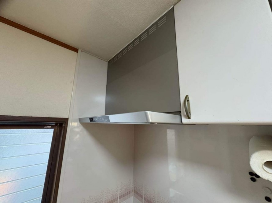 施工後のレンジフード