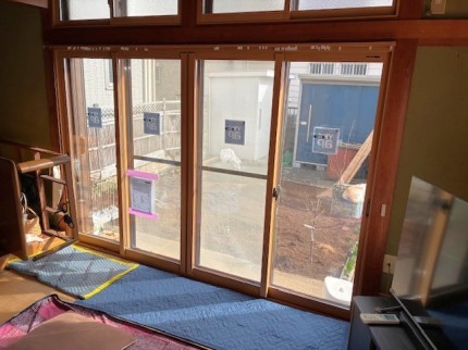 施工後の内窓の様子