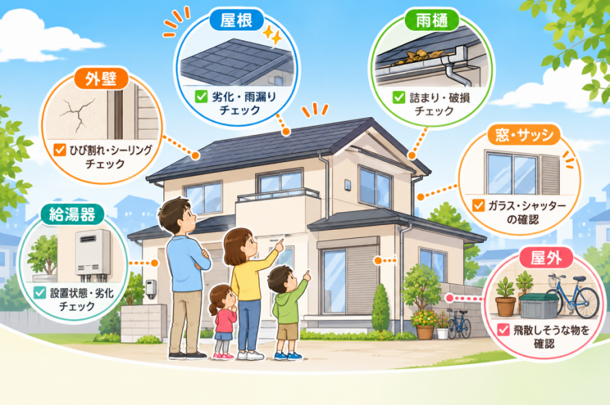 防災リフォームのチェックポイント
