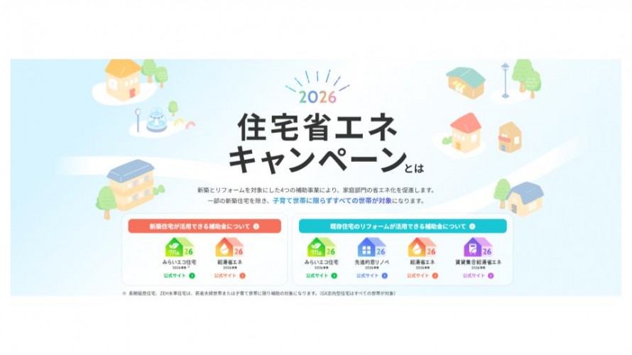 【川越市】最大100万円補助も？住宅省エネ2026で内窓・給湯器を賢く導入