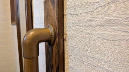 施工前の手すりの様子