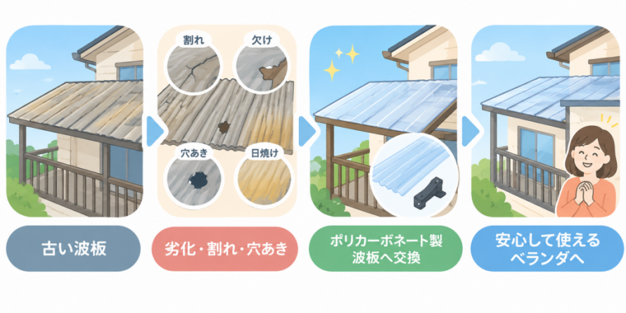 交換までの流れ