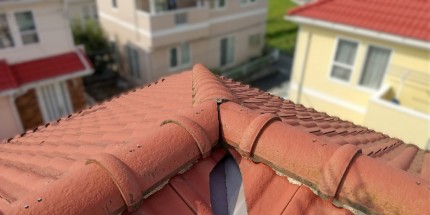 しっくいの剥がれ