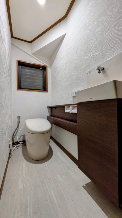 完成後のトイレ全体