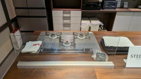 クリナップ川越ショールームには、実物のデリシアが展示されています。 クリナップ川越ショールームには、実物のデリシアが展示されています。