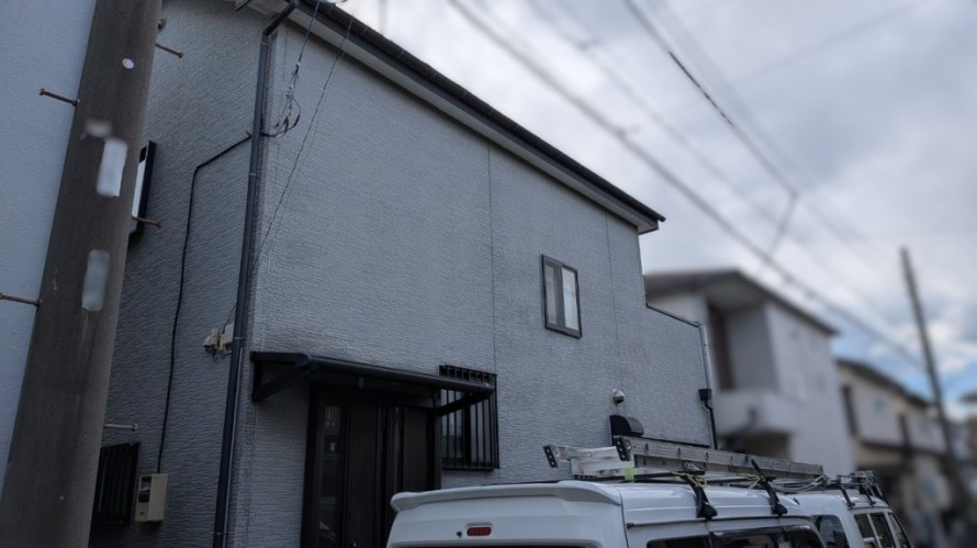 施工前の建物全体の様子