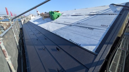 ルーフィングも欠品状態