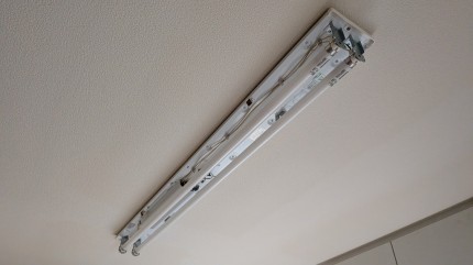 カバーを外した様子