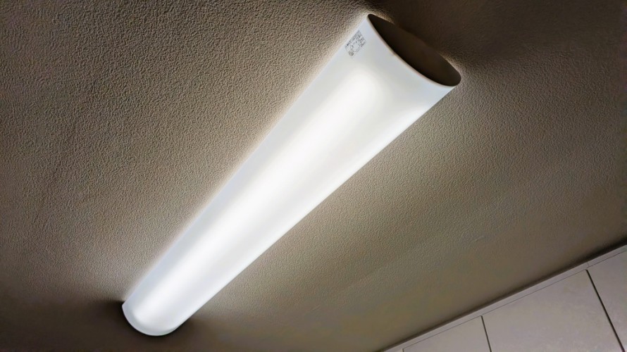 交換後のＬＥＤ照明