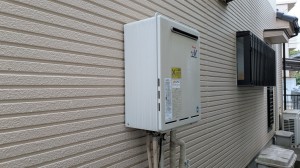 設置から14年経過した給湯器
