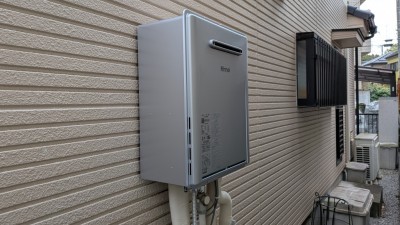 交換後のエコジョーズがこちら