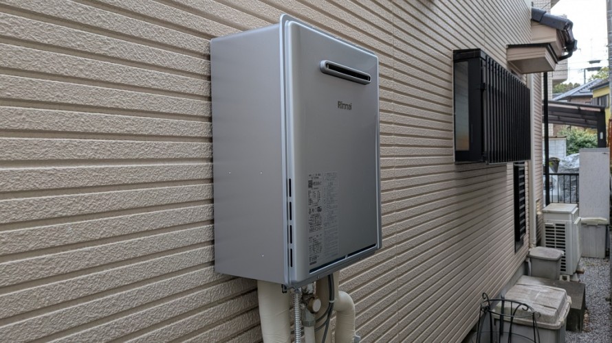 交換後のエコジョーズがこちら