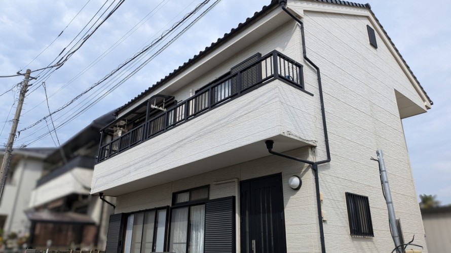 施工前の建物全体の様子