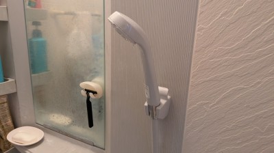 交換後のシャワーヘッド 交換後のシャワーヘッド