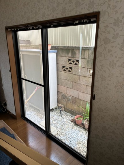 施工前の窓の様子