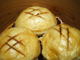 ゆずみそ蒸しパン ゆずみそ蒸しパン
