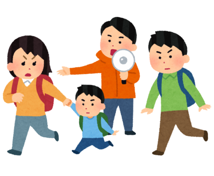 yuudou_hinan_people yuudou_hinan_people
